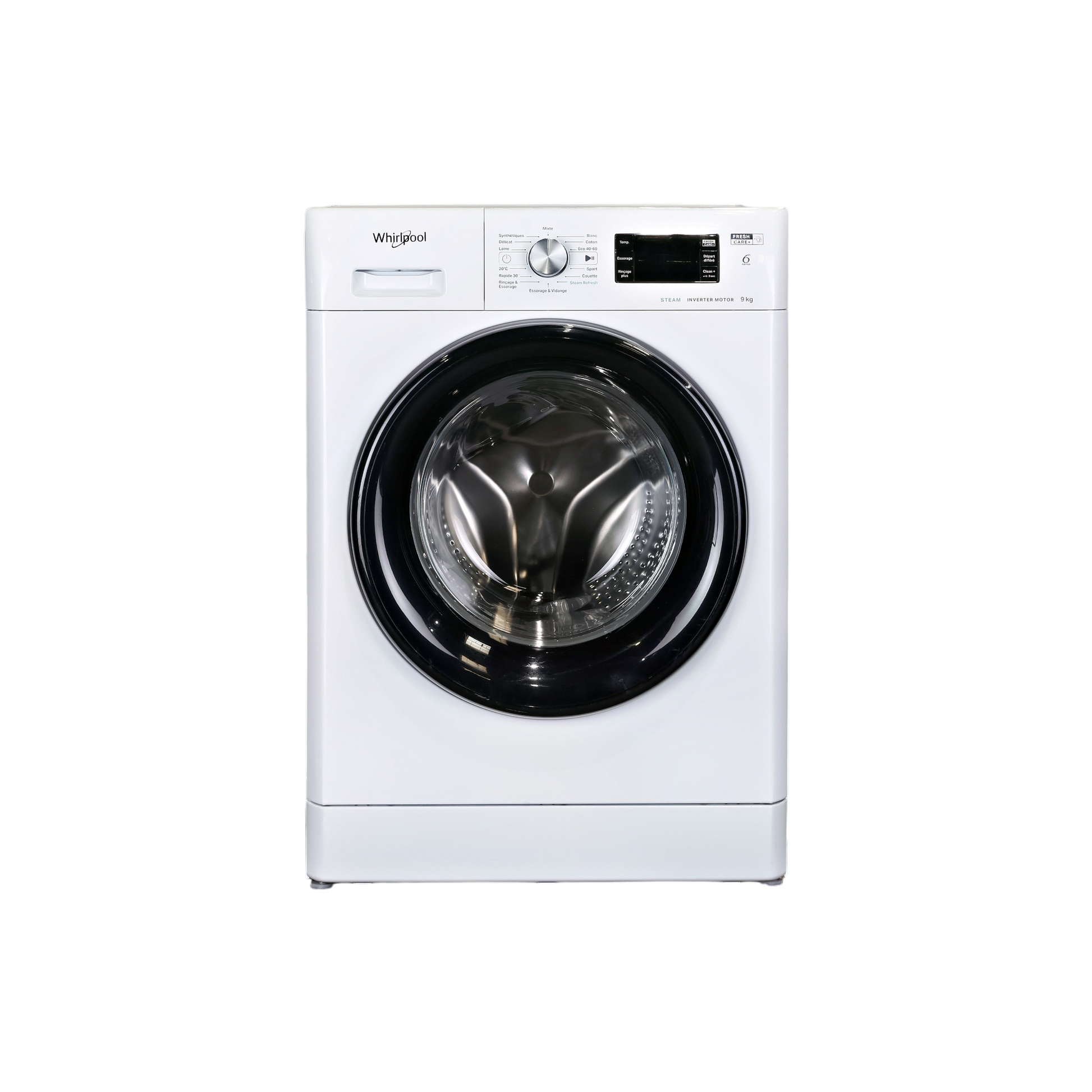 Lave-linge Hublot 9 kg Reconditionné WHIRLPOOL FFBP9469BVFR