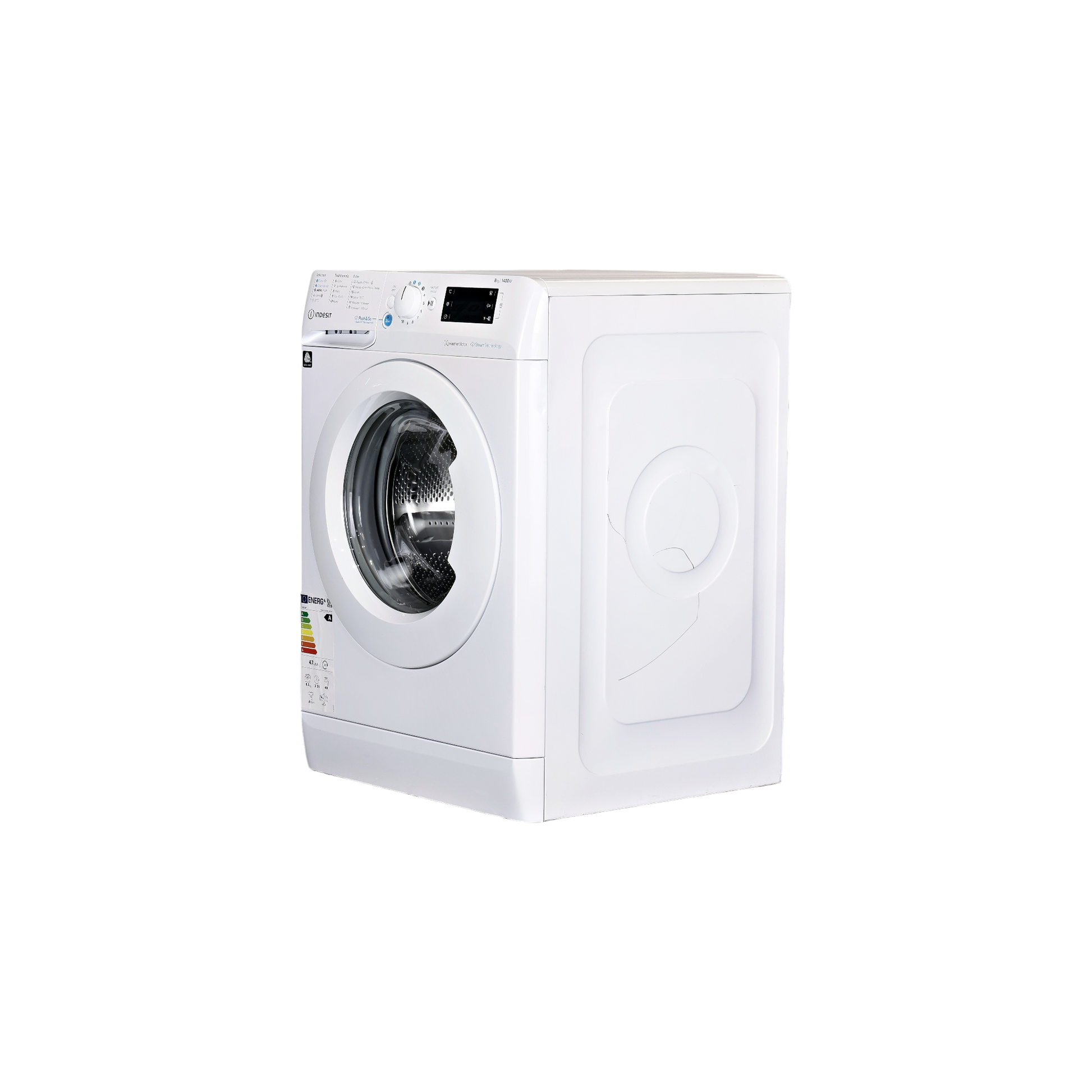 Lave-linge Hublot 8 kg Reconditionné INDESIT BWE81496XWVFR
