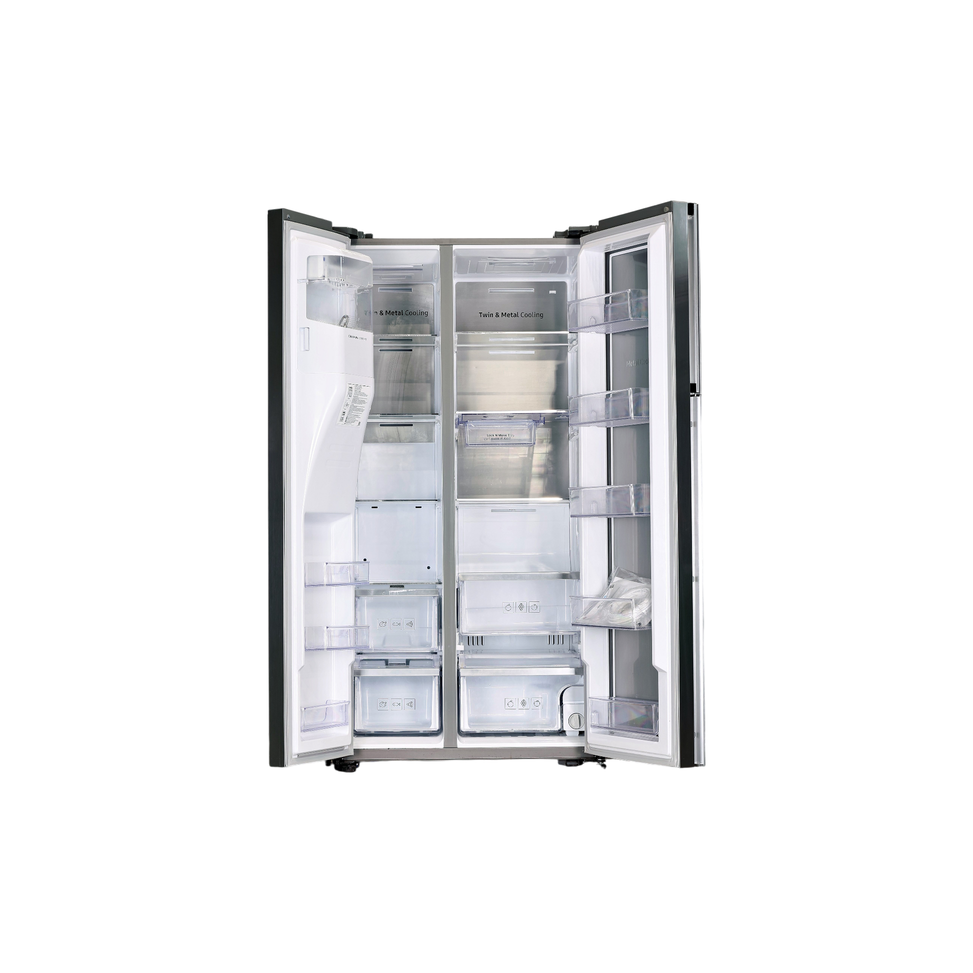 Réfrigérateur Américain 395 L Reconditionné SAMSUNG RH58K6598SL/EG