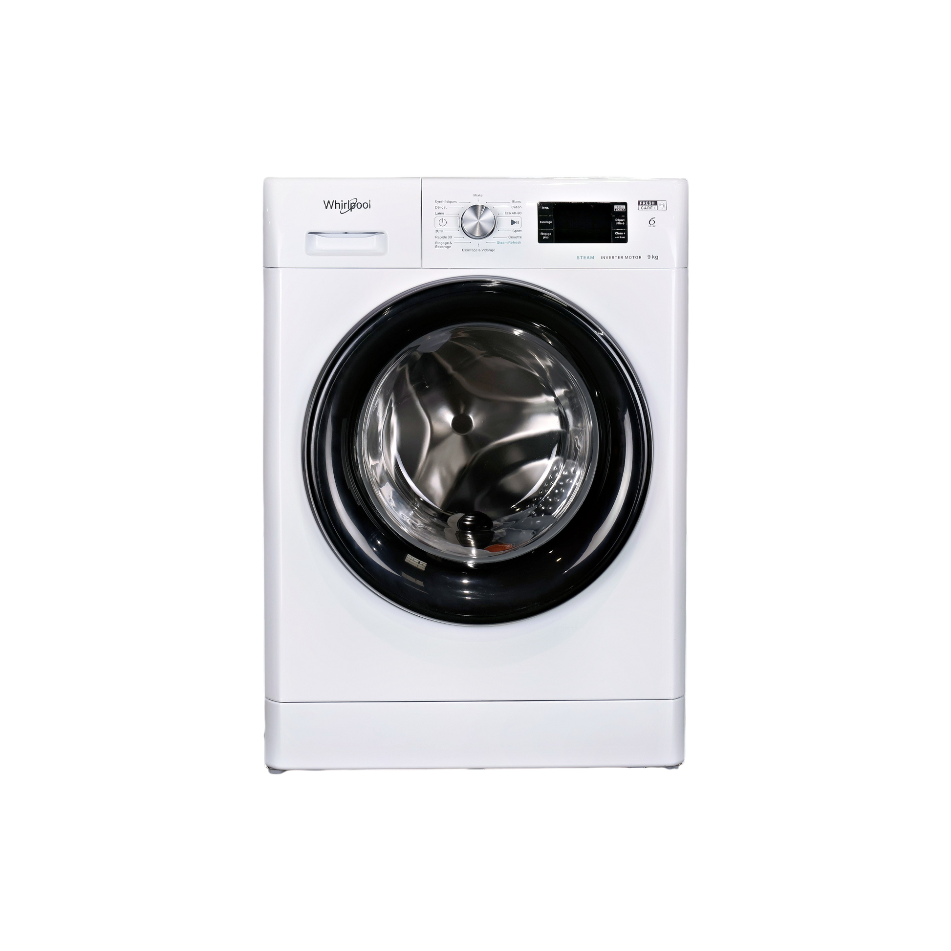Lave-linge Hublot 9 kg Reconditionné WHIRLPOOL FFBP9489BVFR