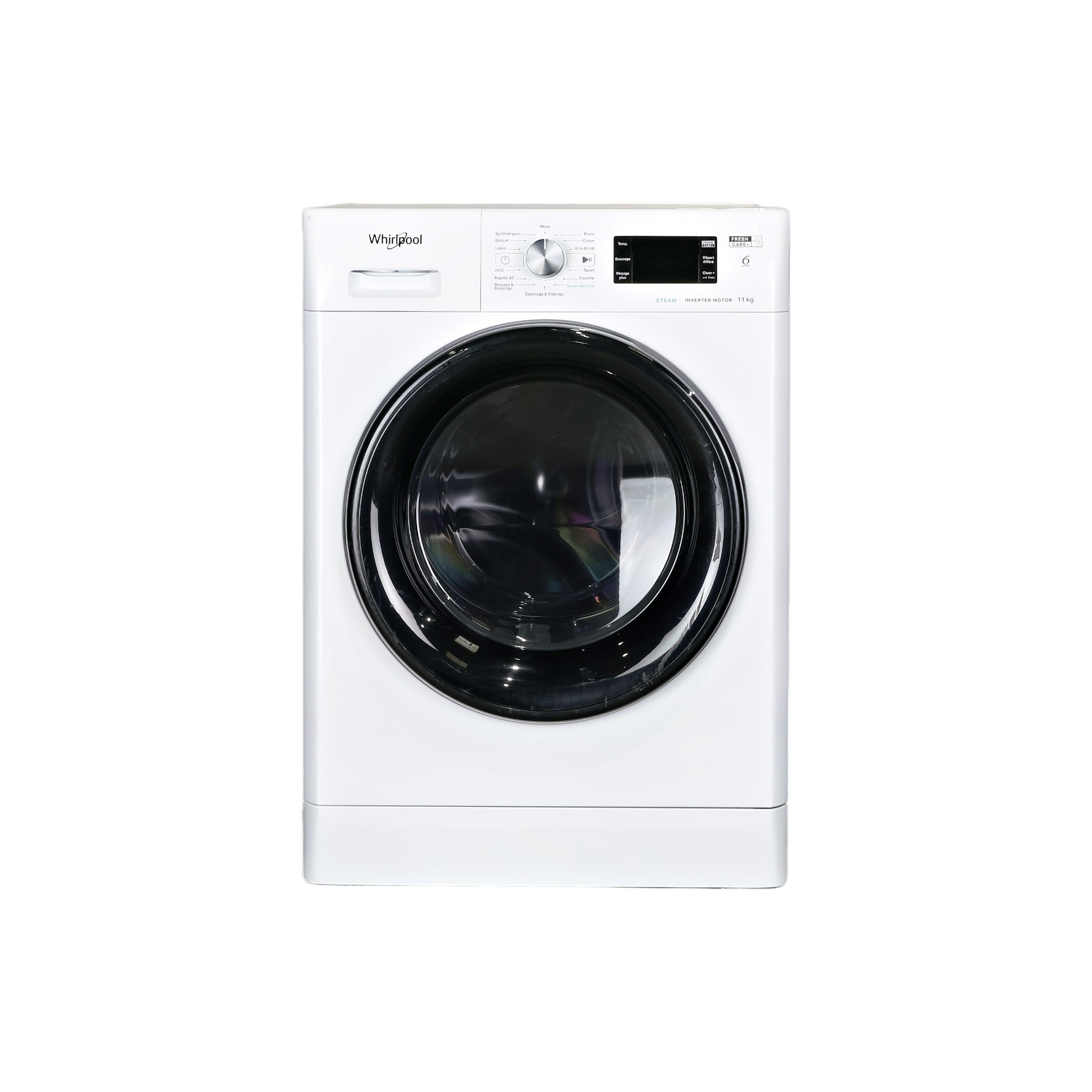 Lave-linge Hublot 11 kg Reconditionné WHIRLPOOL FFBB11489BVFR