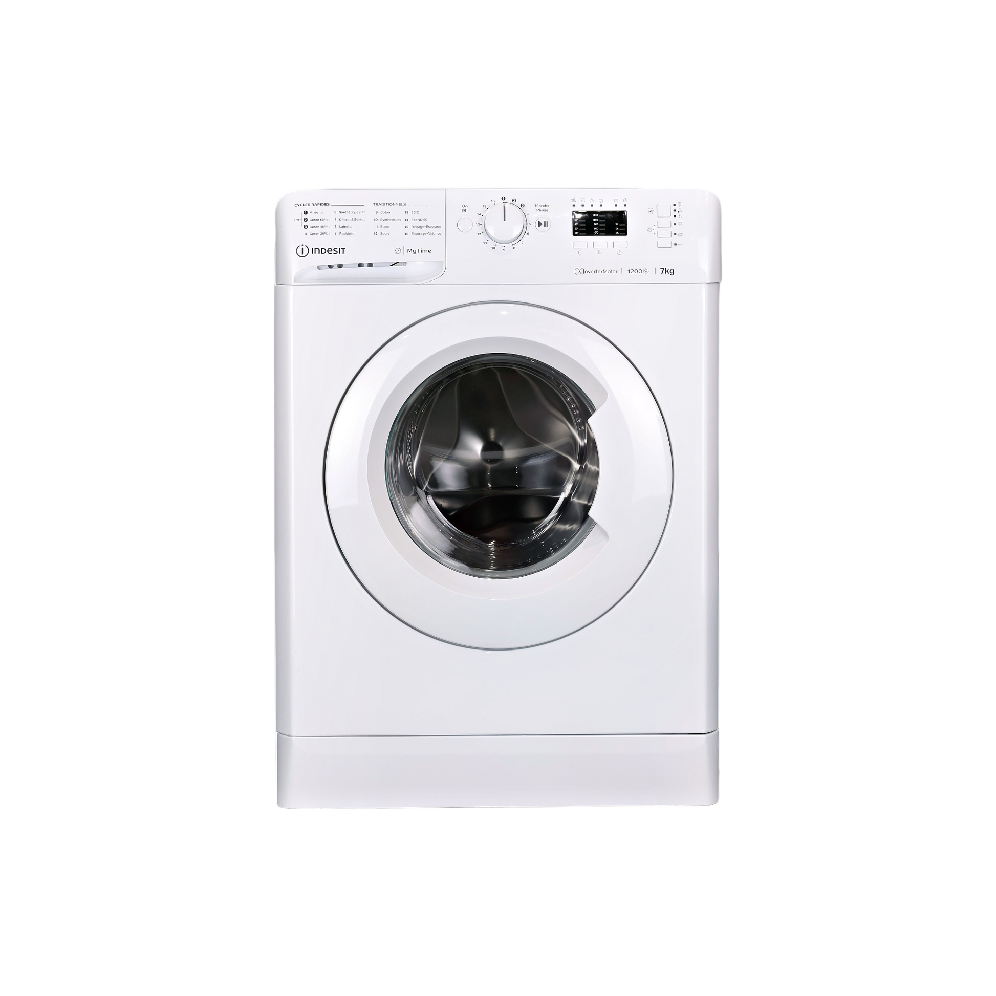 Lave-linge Hublot 7 kg Reconditionné INDESIT MTWA71296WFR