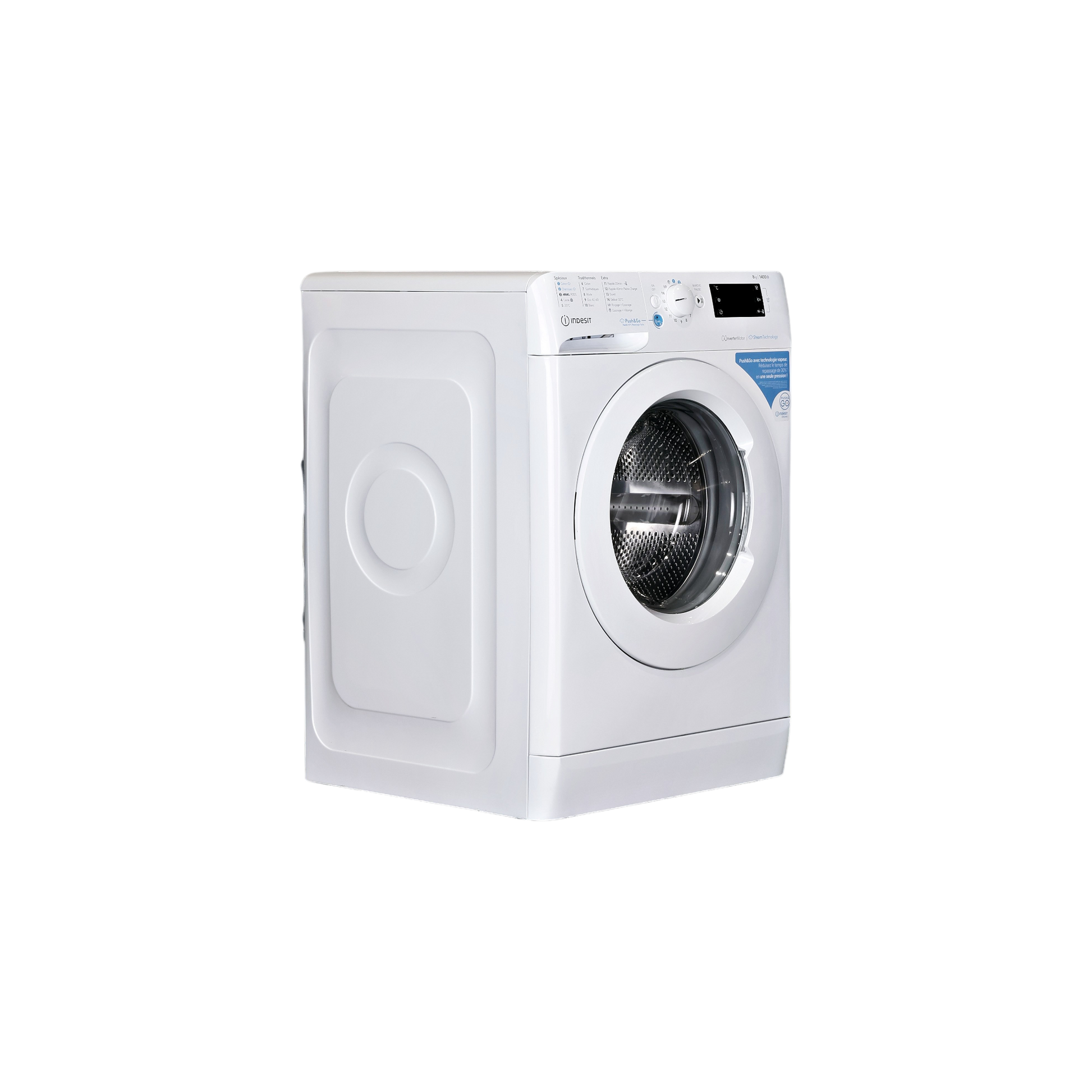 Lave-linge Hublot 8 kg Reconditionné INDESIT BWE81496XWVFR