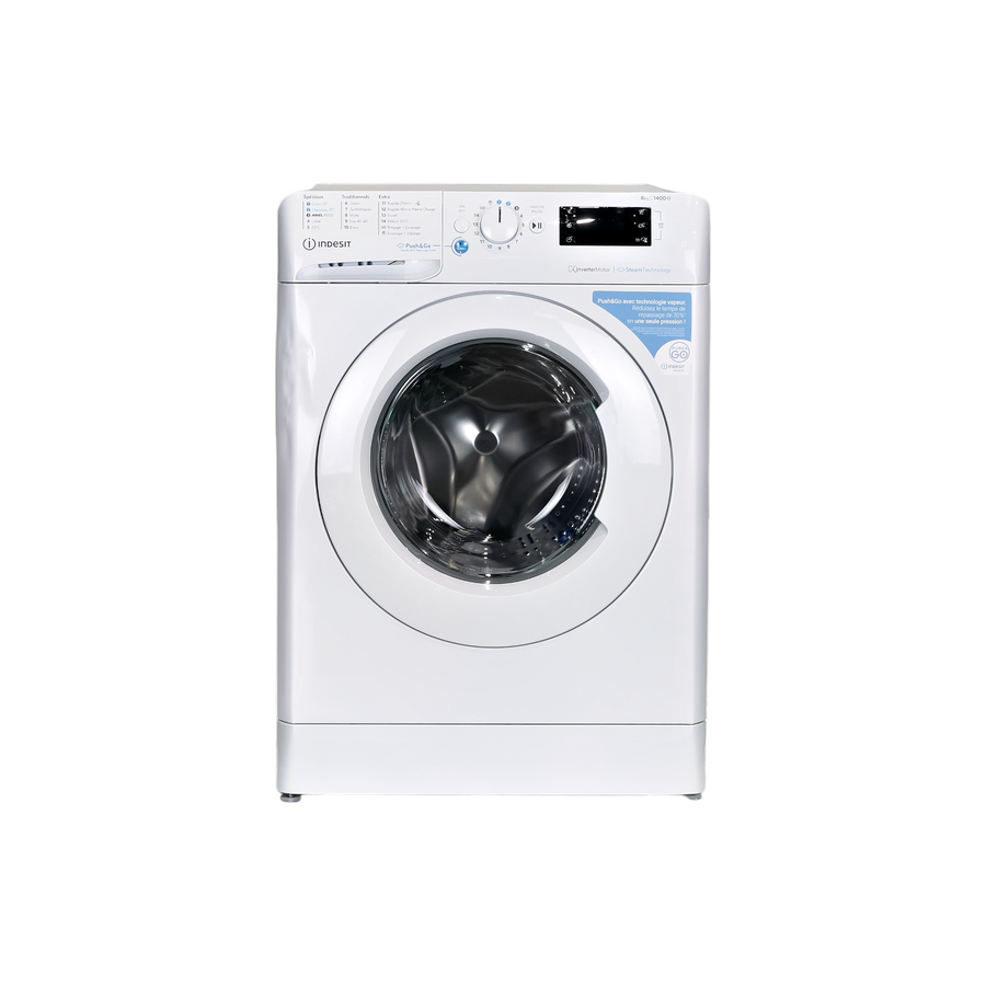 Lave-linge Hublot 8 kg Reconditionné INDESIT BWE81496XWVFR
