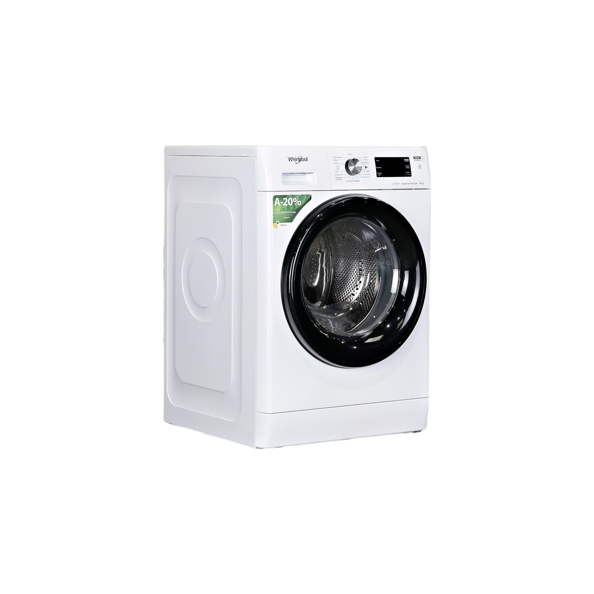 Lave-linge Hublot 9 kg Reconditionné WHIRLPOOL FFBB9489BVFR