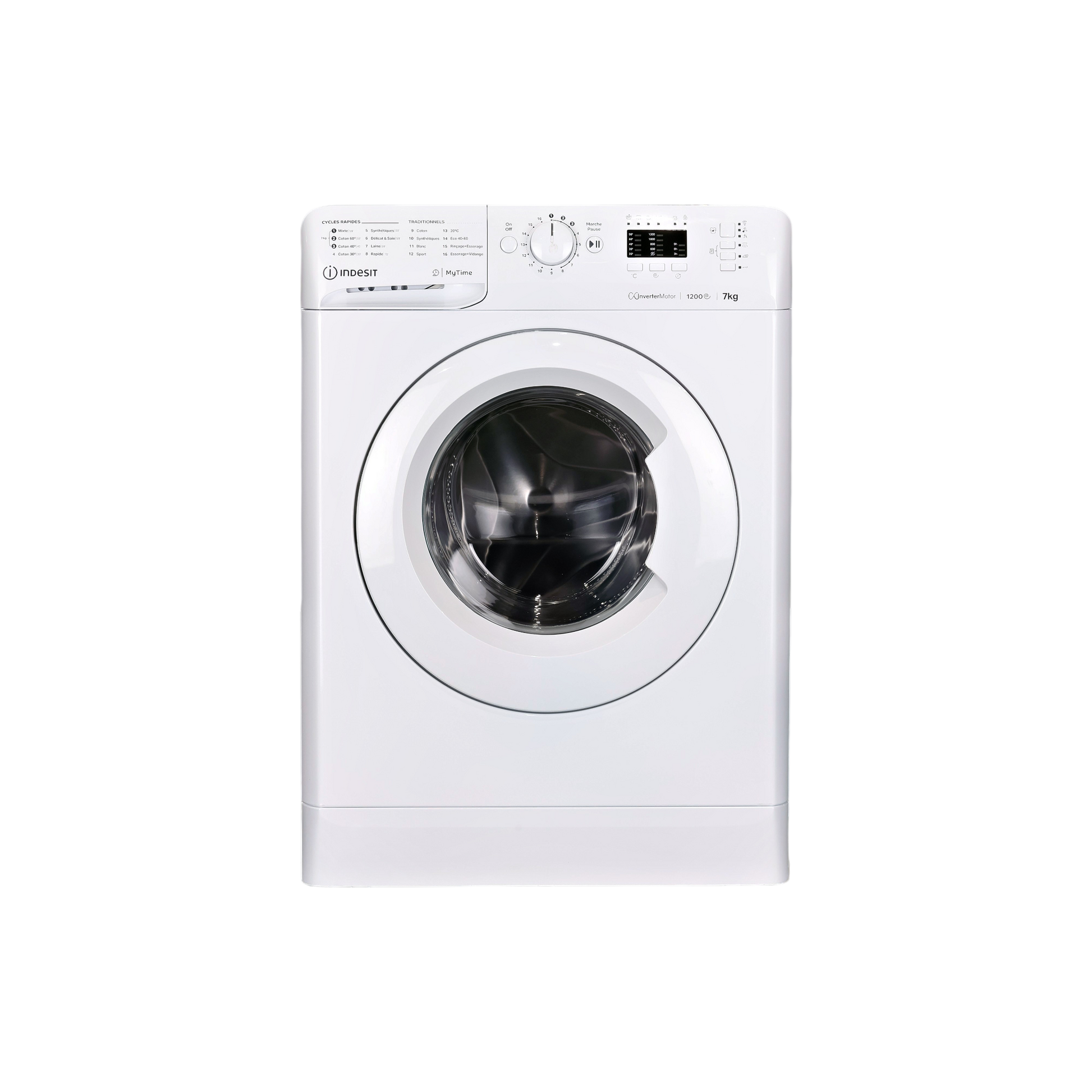Lave-linge Hublot 7 kg Reconditionné INDESIT MTWA71296WFR