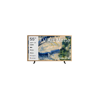 Téléviseur LED CREATE ART MATTE 55 139 cm (55")