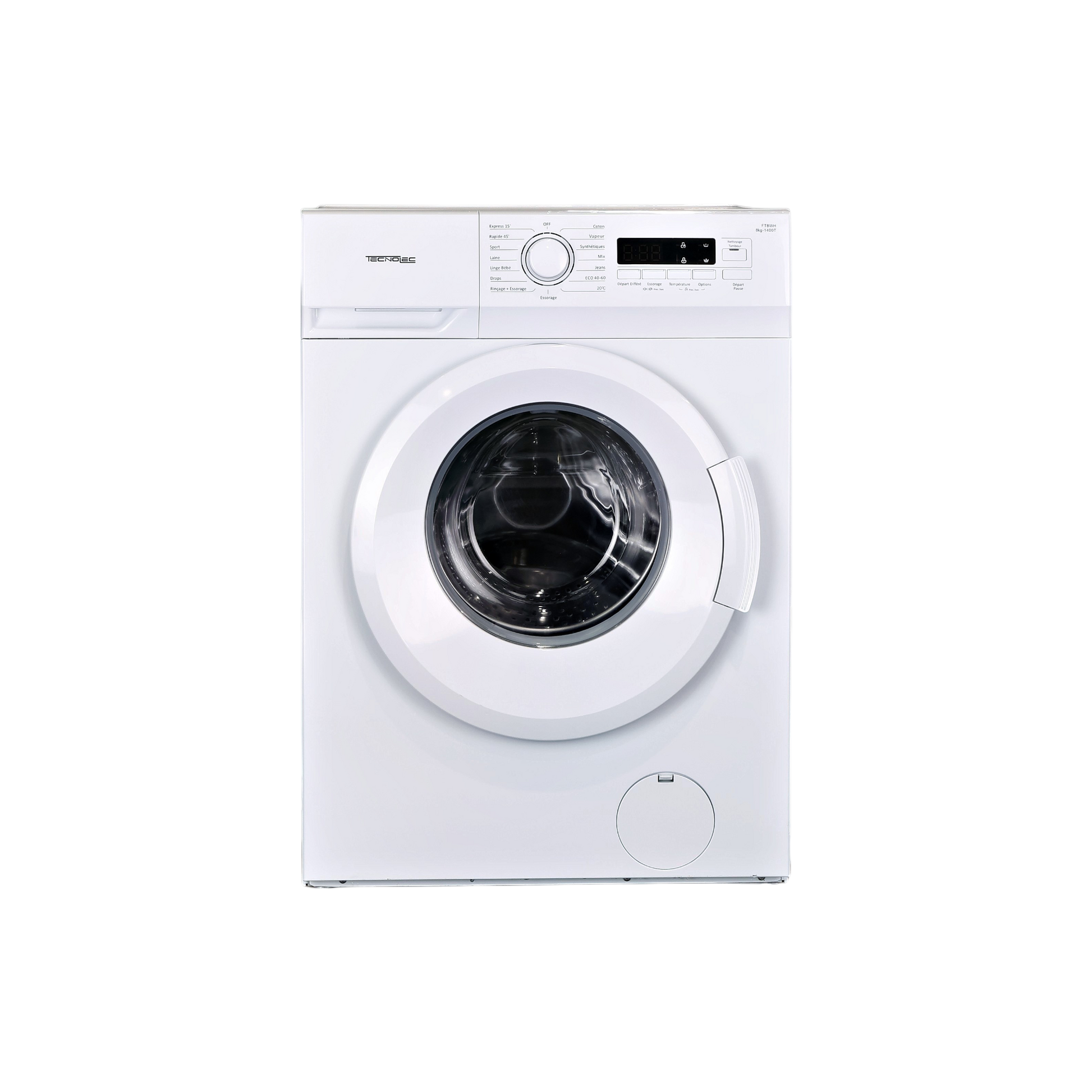 Lave-linge Hublot 8 kg Reconditionné TECNOLEC FT8WH
