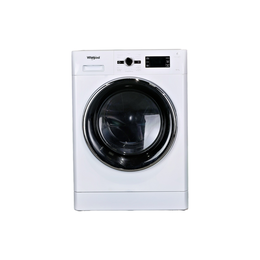 Lave-linge Sechant 9 kg Reconditionné WHIRLPOOL FWDG97168BXFR
