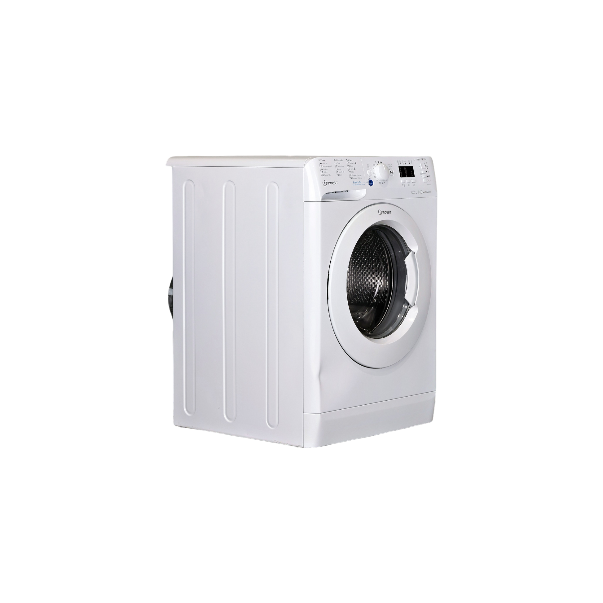 Lave-linge Hublot 10 kg Reconditionné INDESIT BWA 101283X W FR