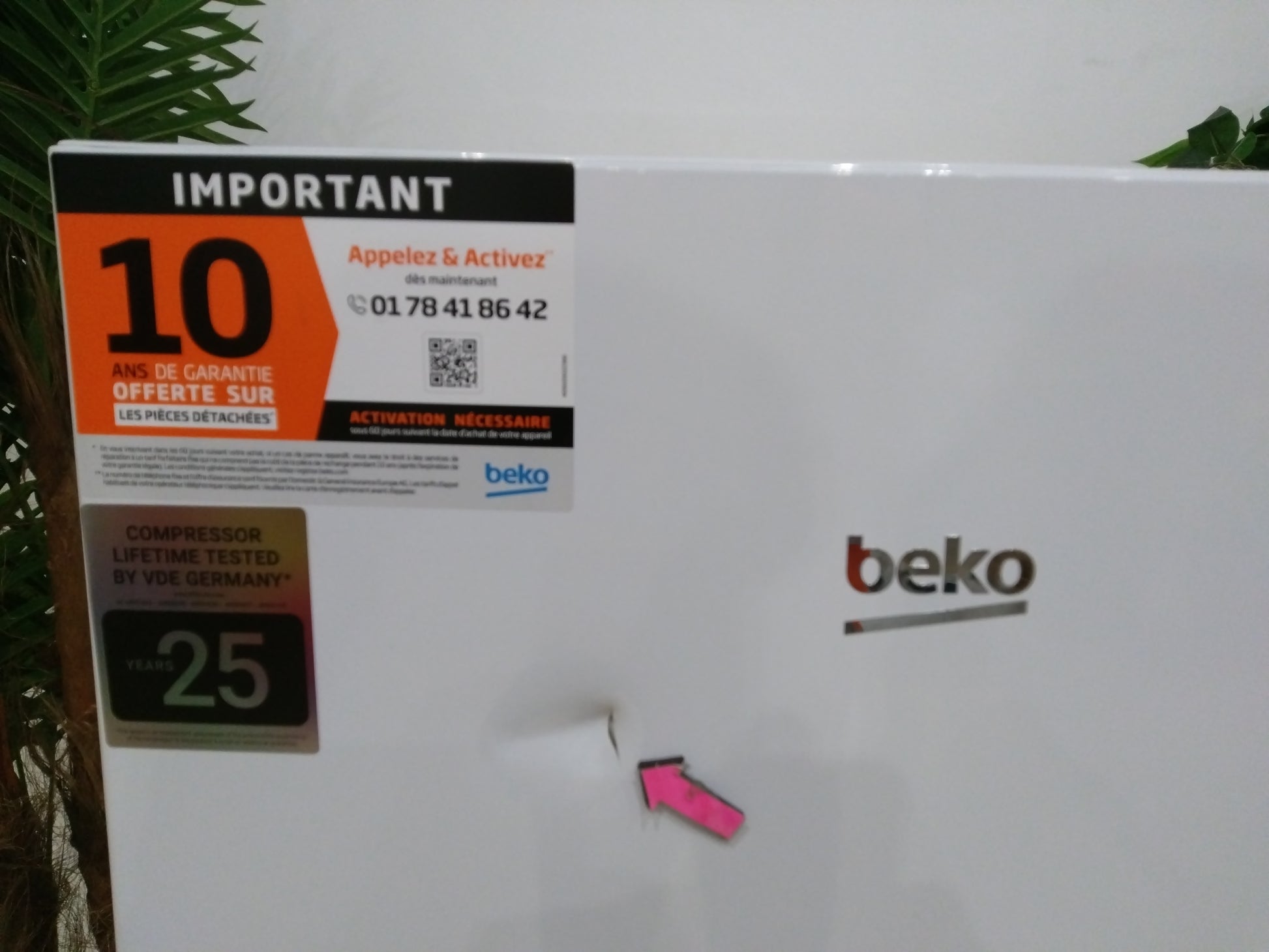 Congélateur Armoire Reconditionné BEKO RFNM200E40WN