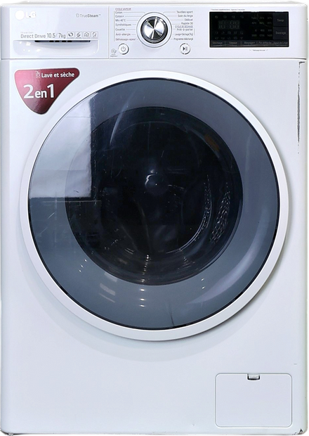 Lave-linge Sechant 10.5 kg Reconditionné LG F174J82WRHT