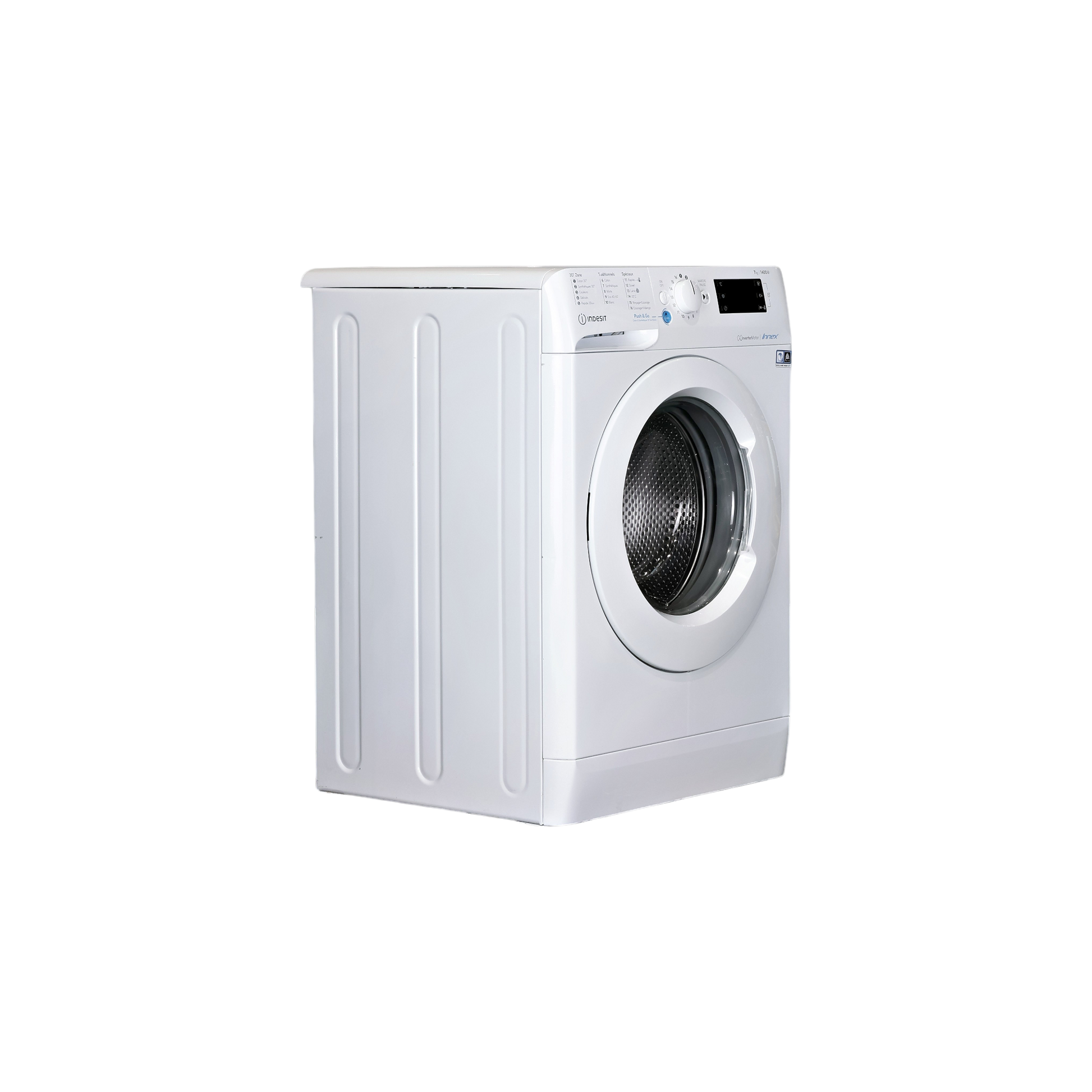 Lave-linge Hublot 7 kg Reconditionné INDESIT BWE71484XWFRN