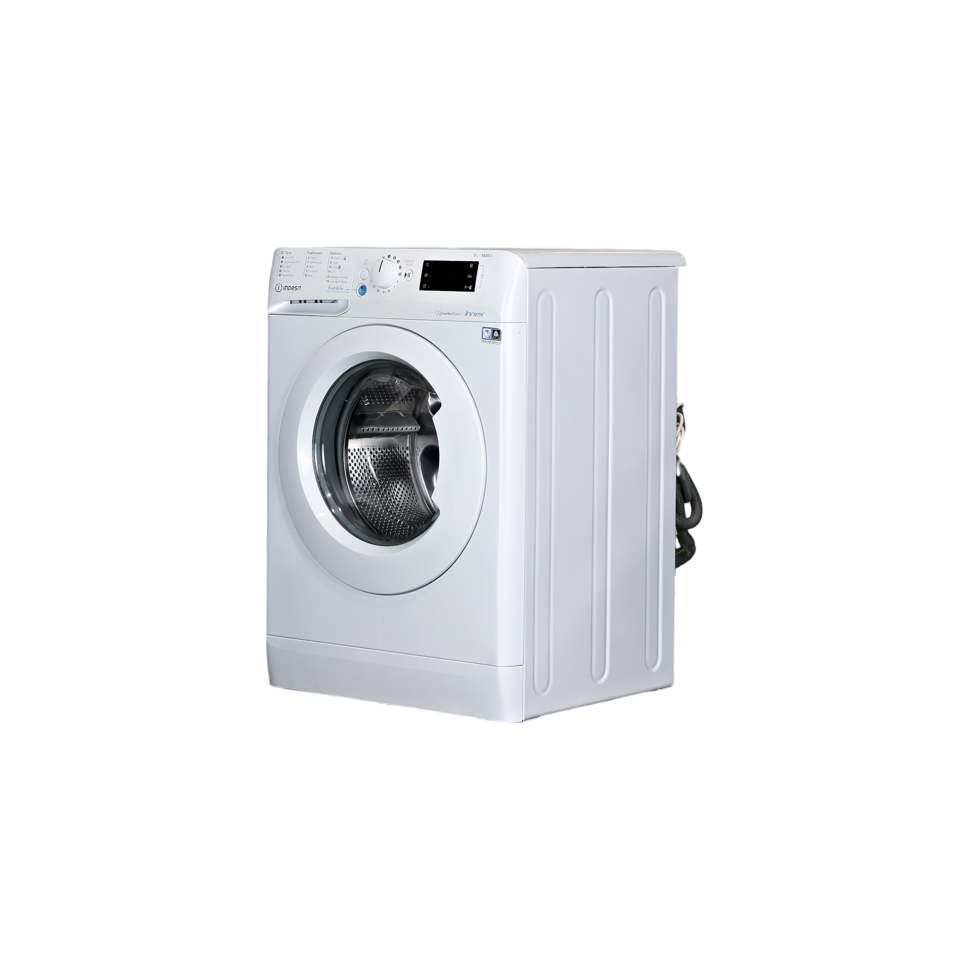 Lave-linge Hublot 7 kg Reconditionné INDESIT BWE71484XWFRN