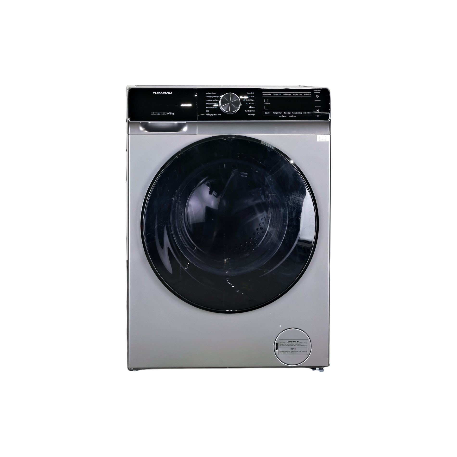 Lave-linge Sechant 9 kg Reconditionné THOMSON THWD9614ADBL