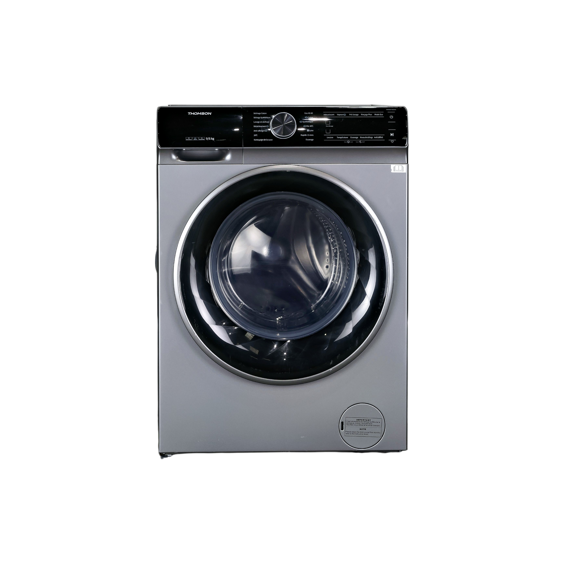 Lave-linge Sechant 9 kg Reconditionné THOMSON THWD96140DGAD