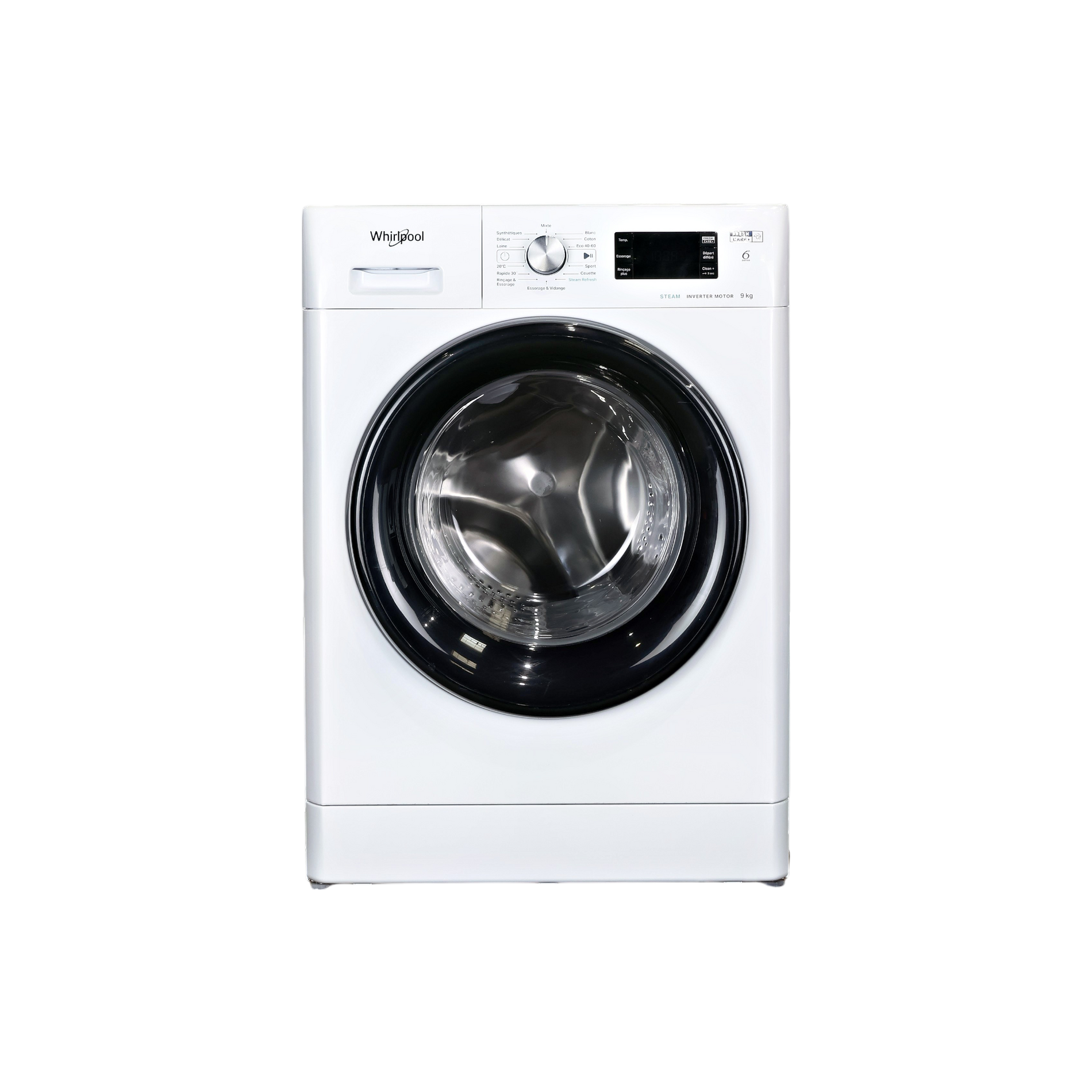 Lave-linge Hublot 9 kg Reconditionné WHIRLPOOL FFBB9489BVFR