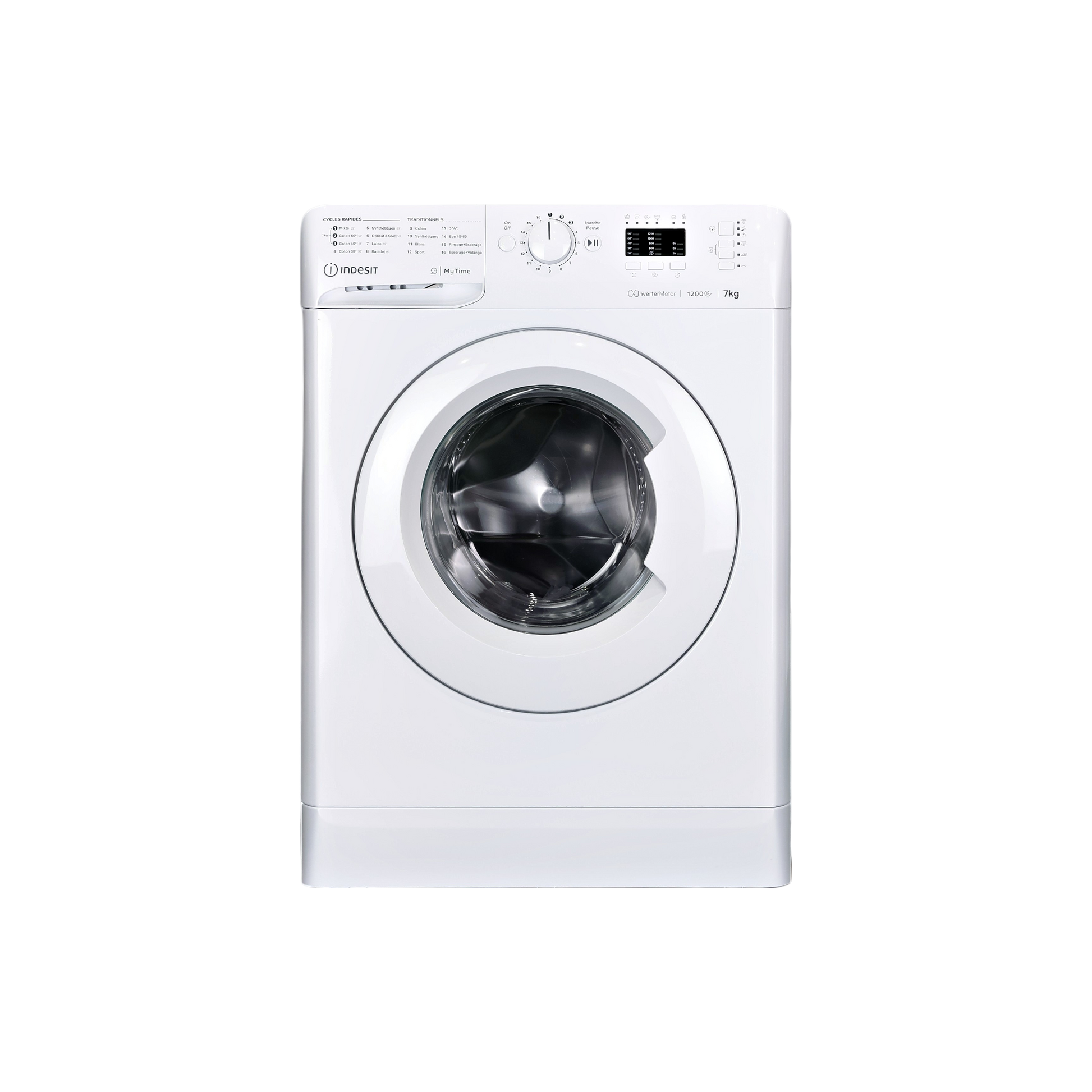 Lave-linge Hublot 7 kg Reconditionné INDESIT MTWA71296WFR