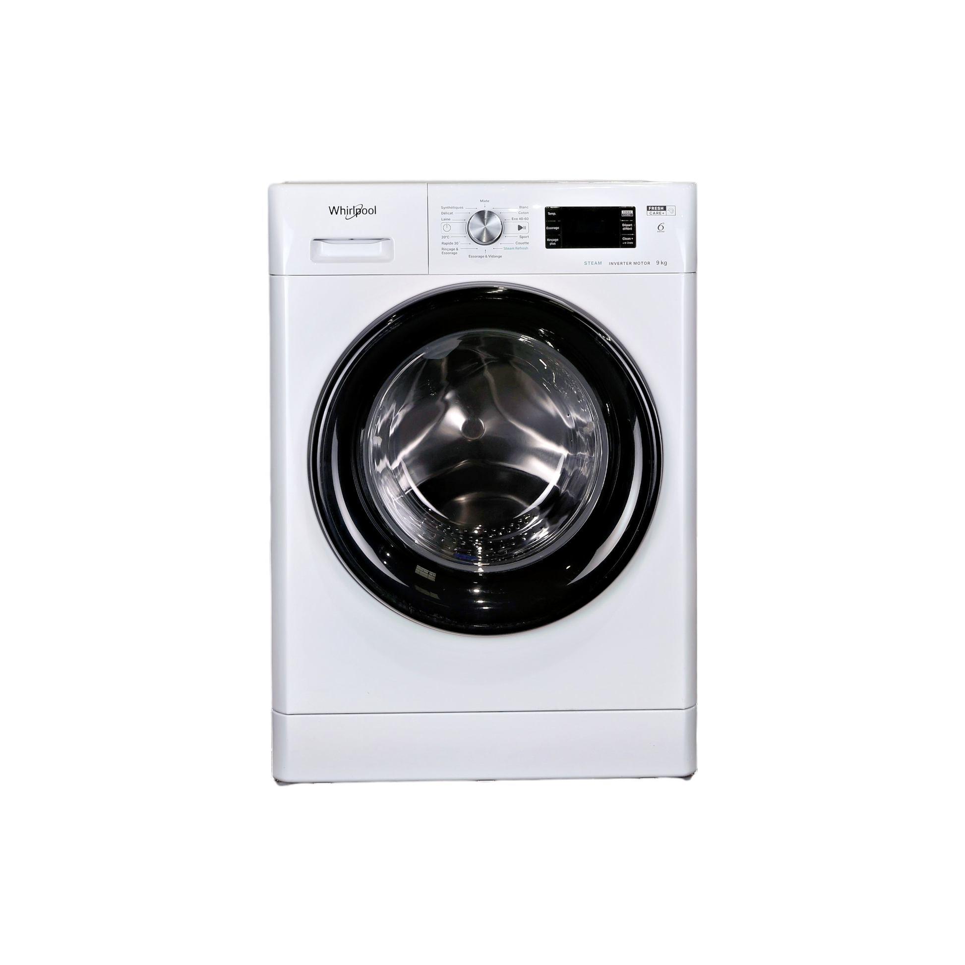 Lave-linge Hublot 9 kg Reconditionné WHIRLPOOL FFBB9489BVFR
