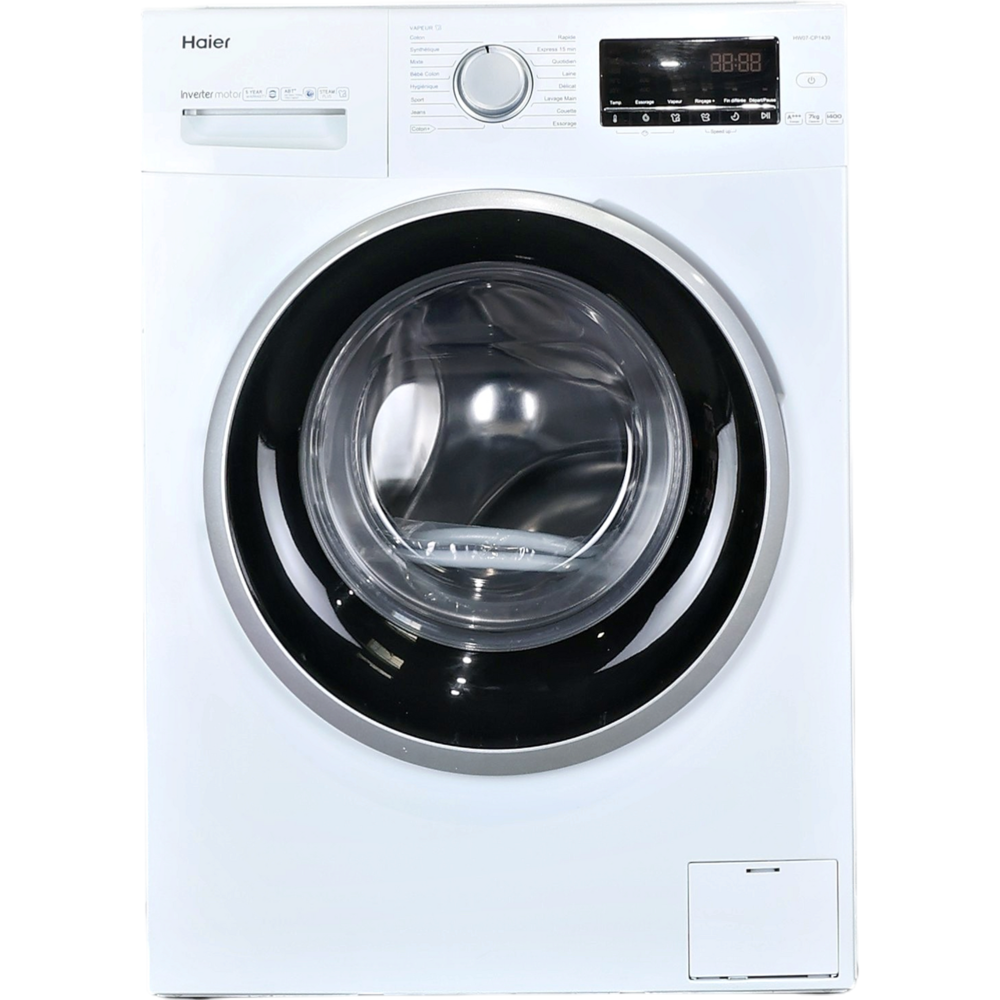 Lave-linge Hublot 7 kg Reconditionné HAIER HW07-CP1439