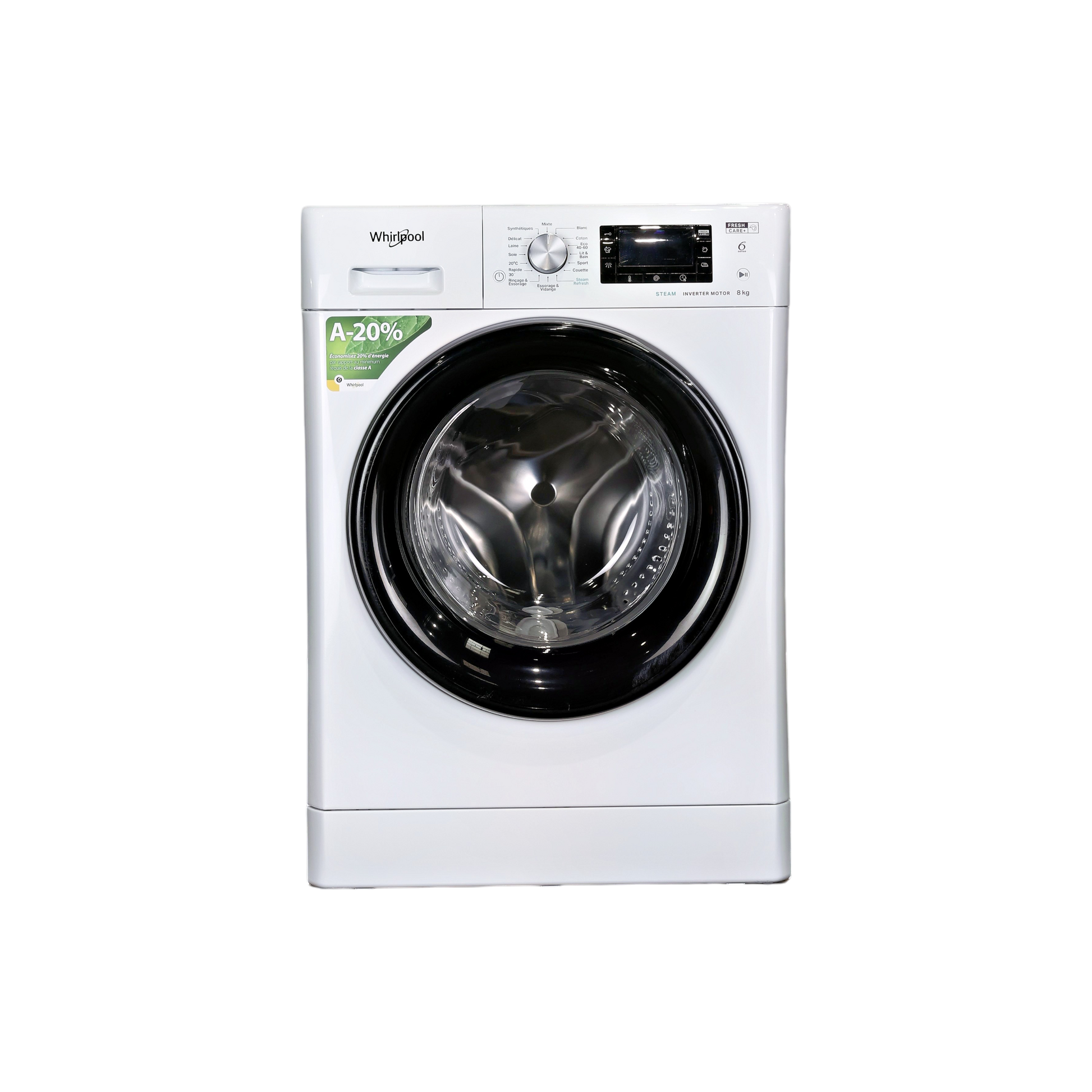 Lave-linge Hublot 8 kg Reconditionné WHIRLPOOL FFD8489BVFR