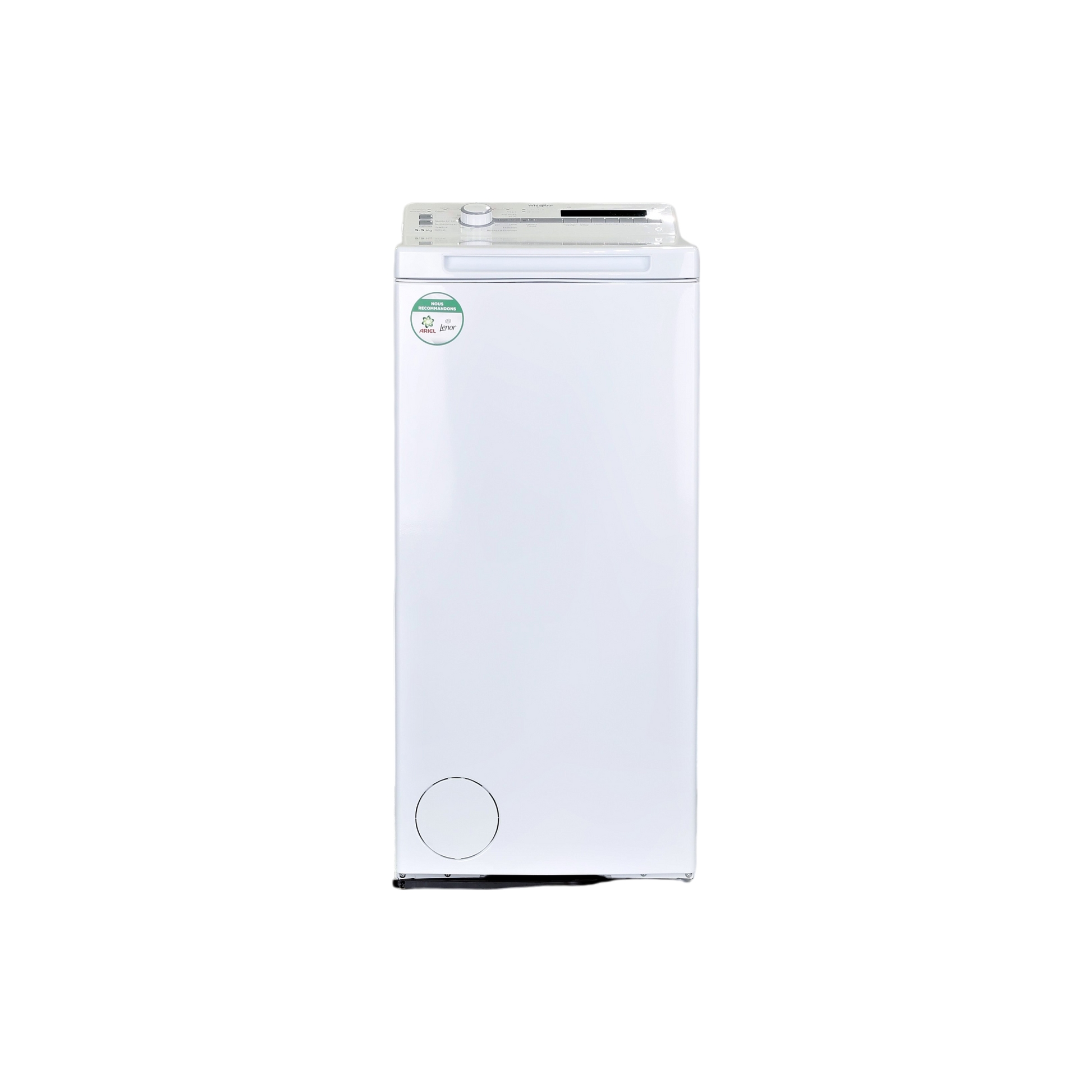 Lave-linge Top 5.5 kg Reconditionné WHIRLPOOL TDLR55140SFR