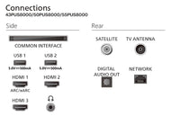 Téléviseur LED 55 pouces Reconditionné SONY 55PUS8400 139 cm (55")