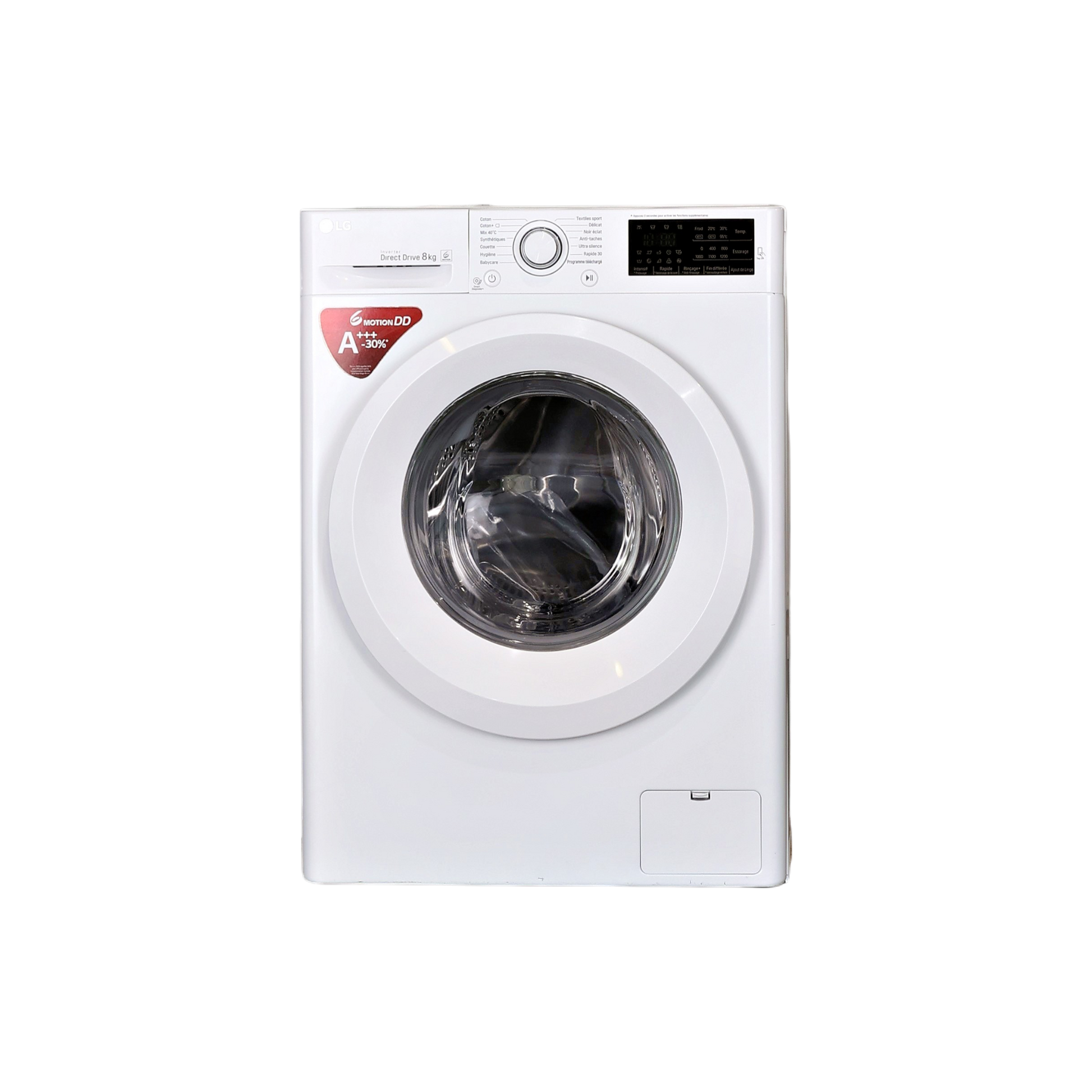 Lave-linge Hublot 8 kg Reconditionné LG F84J53WH
