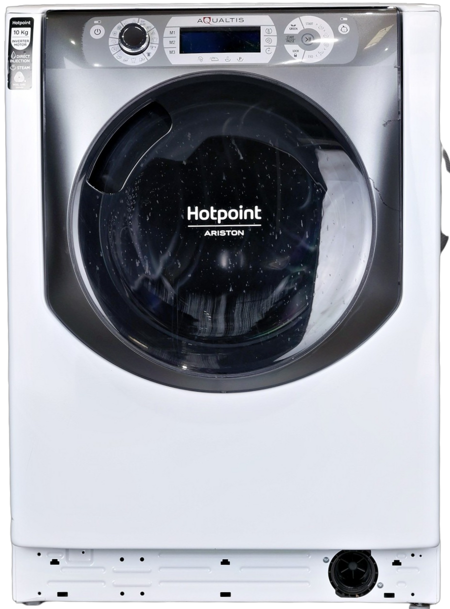 Lave-linge Hublot 10 kg Reconditionné HOTPOINT AQ104D497SDEU/BN