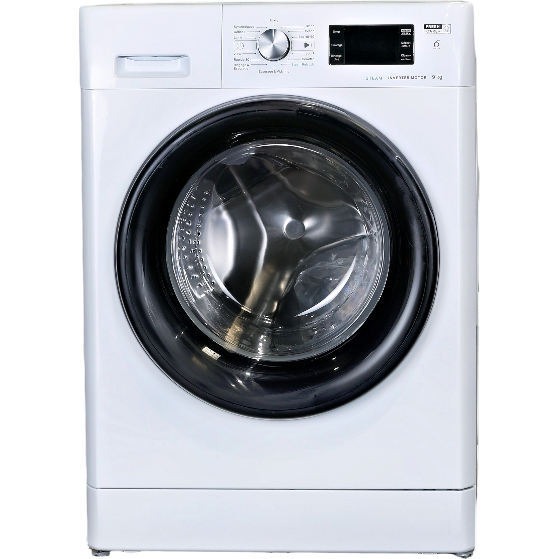 Lave-linge Hublot 9 kg Reconditionné WHIRLPOOL FFBP9489BVFR