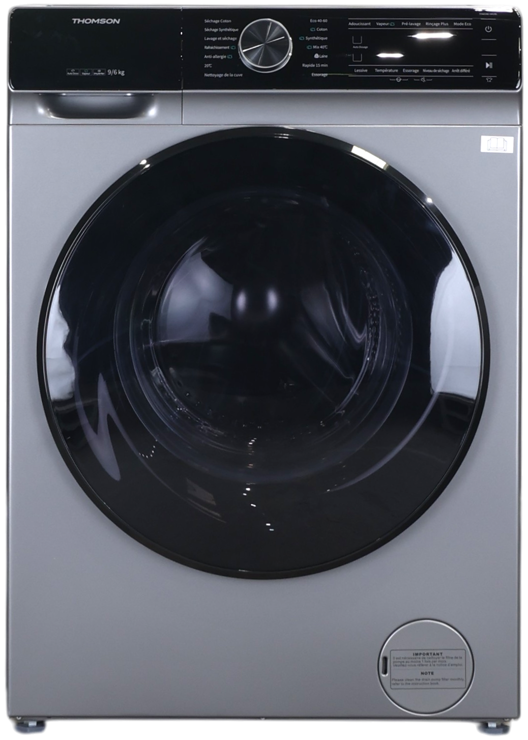 Lave-linge Sechant 9 kg Reconditionné THOMSON THWD9614ADBL