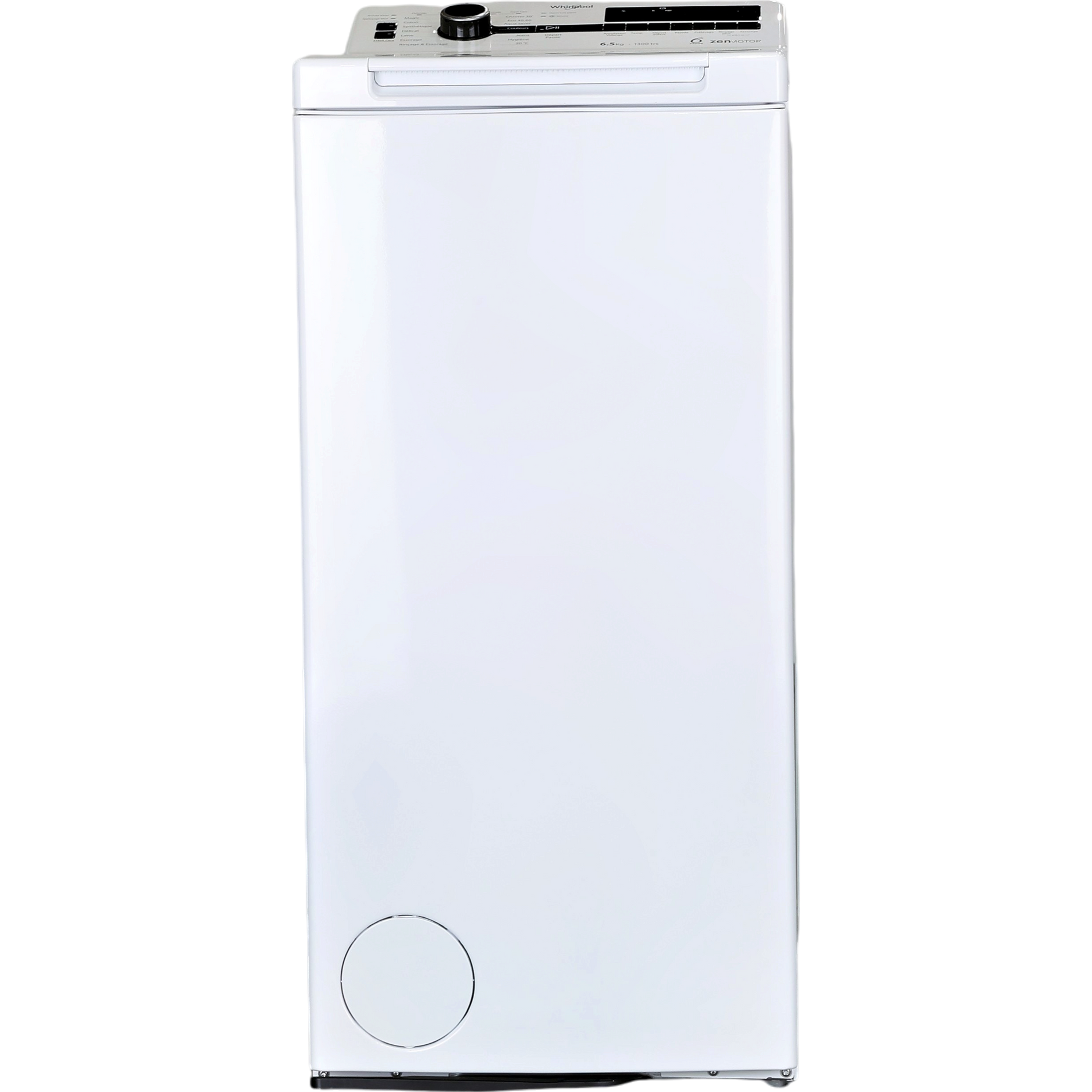 Lave-linge Top 6.5 kg Reconditionné WHIRLPOOL TDLRB65342BSFR