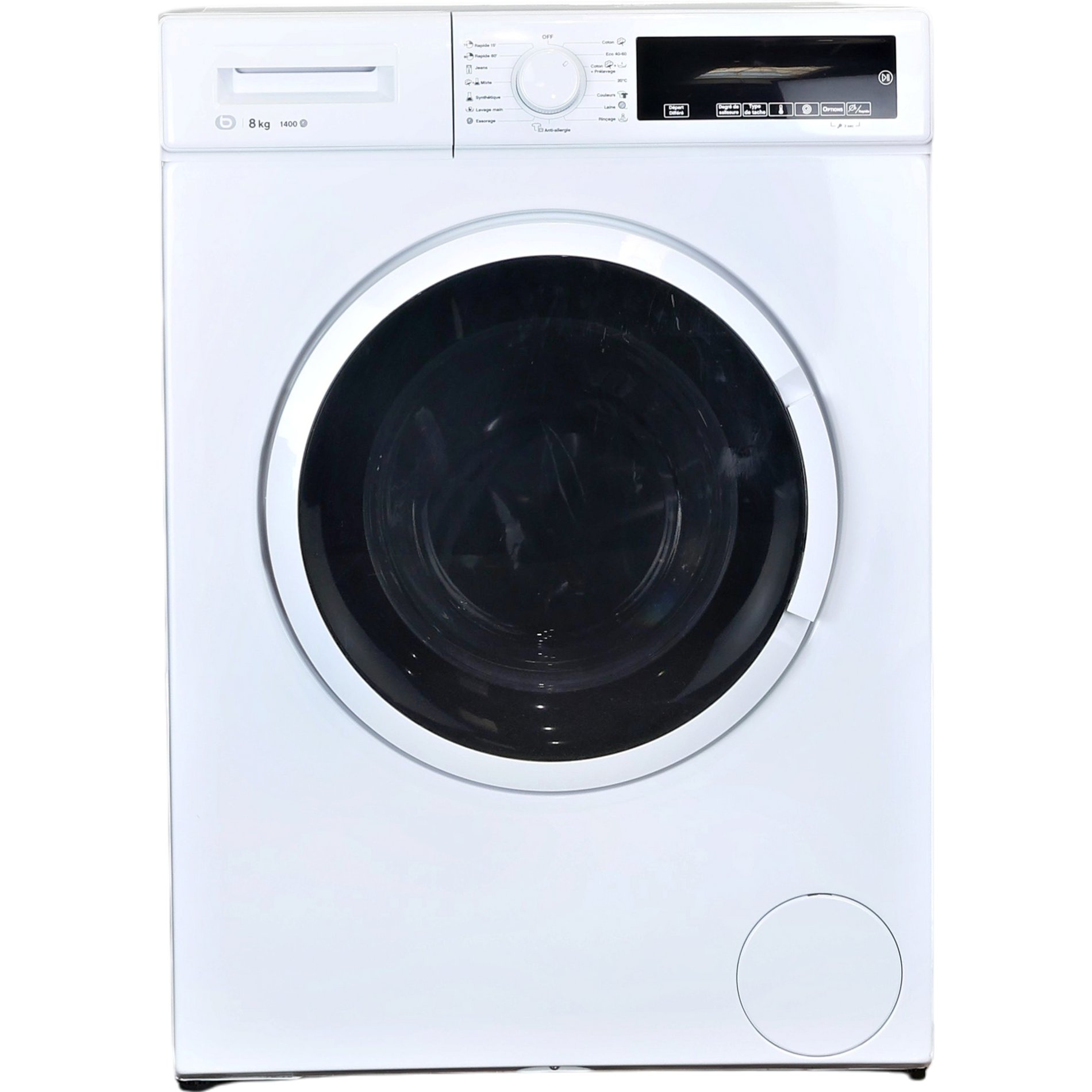 Lave-linge Hublot 8 kg Reconditionné ESSENTIEL B ELF814-3b