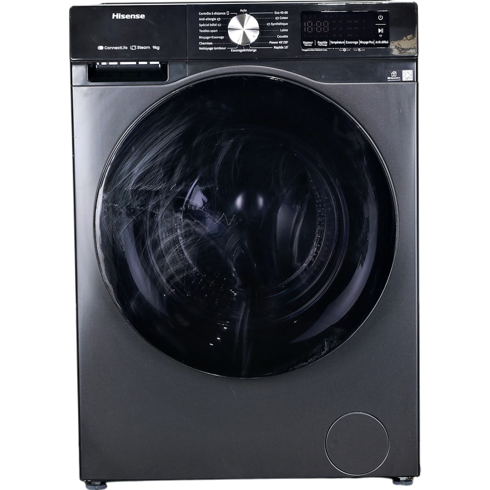 Lave-linge Hublot 9 kg Reconditionné HISENSE WF3S9043BB3