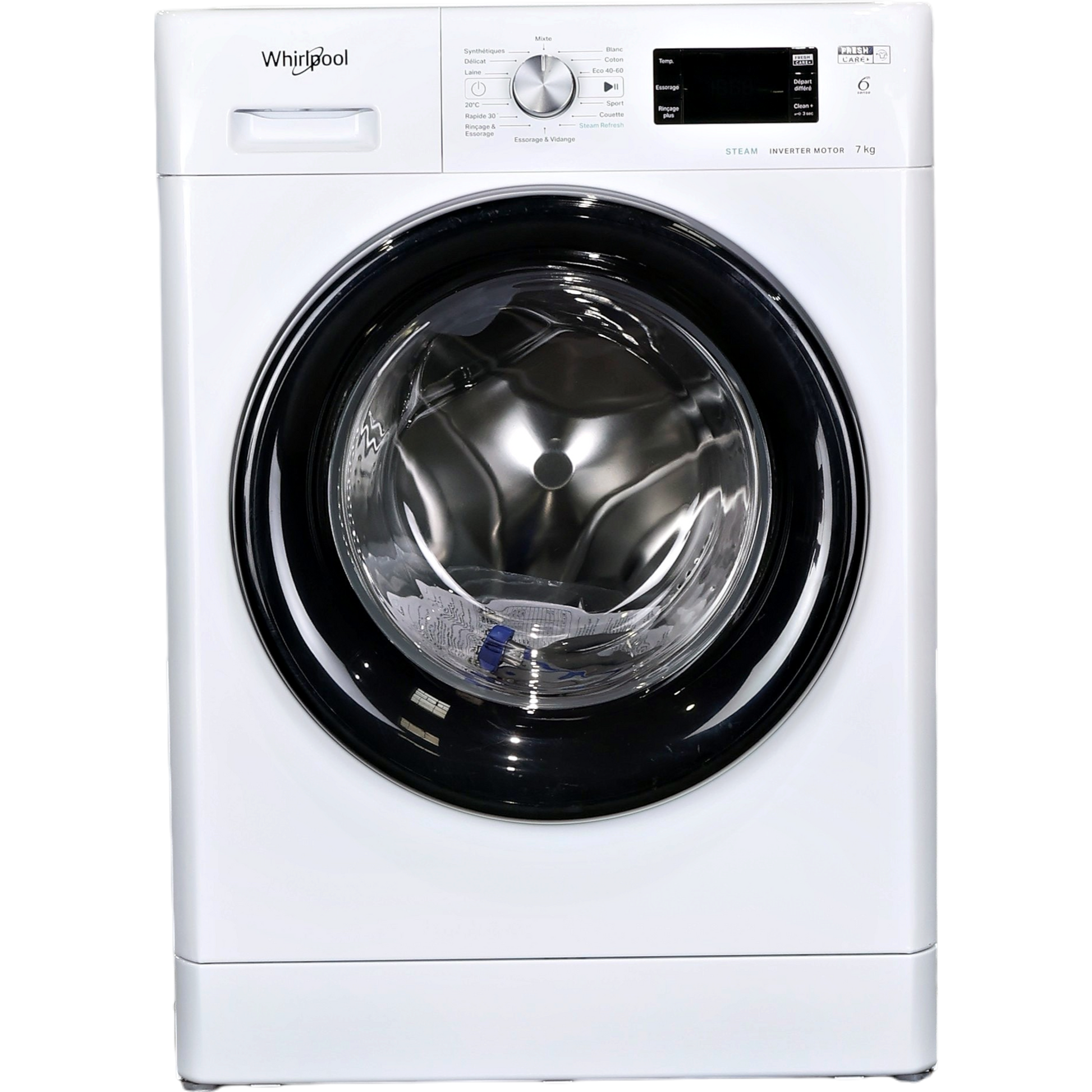 Lave-linge Hublot 7 kg Reconditionné WHIRLPOOL FFB7469BVFR