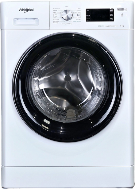 Lave-linge Hublot 9 kg Reconditionné WHIRLPOOL FFBP9489BVFR