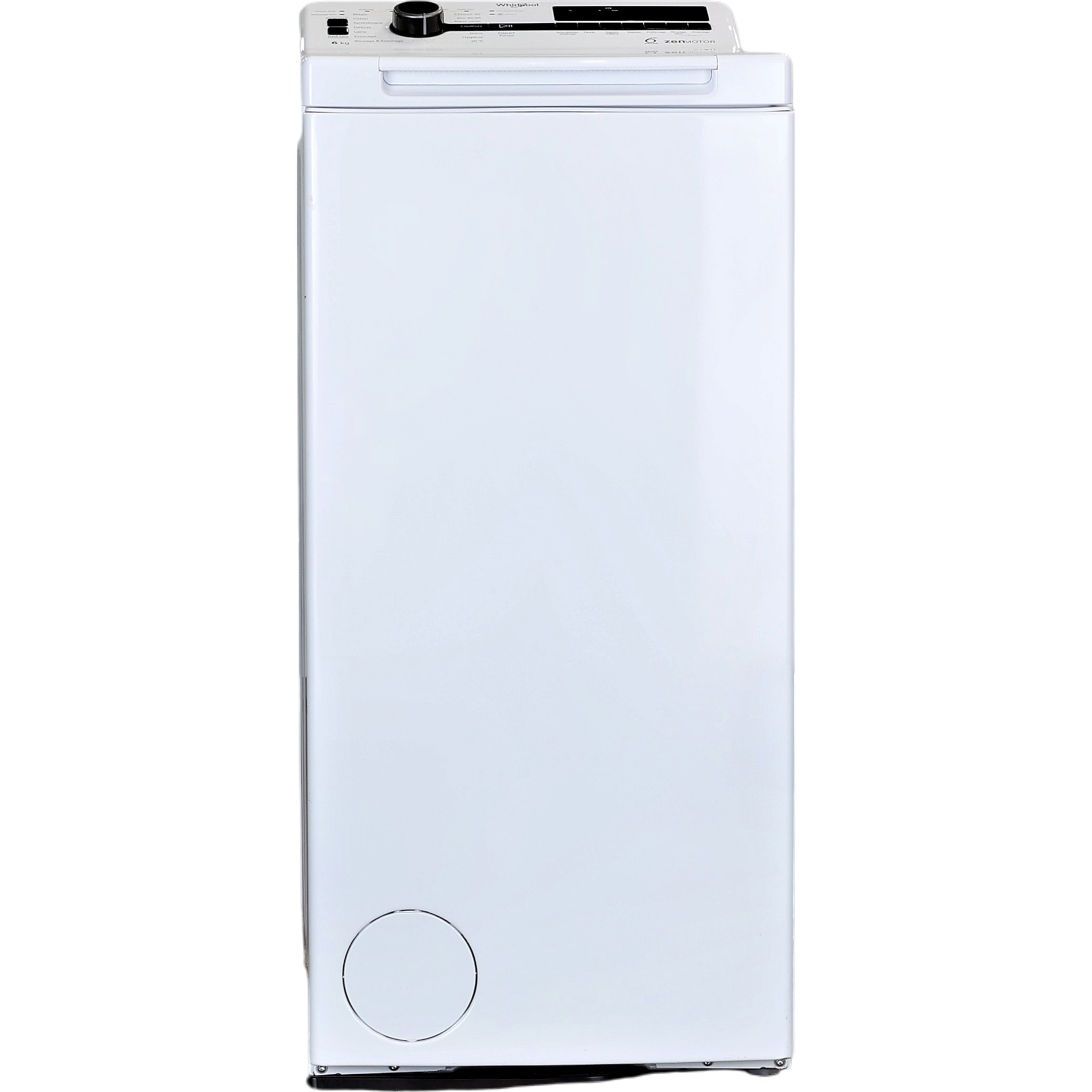 Lave-linge Top 6 kg Reconditionné WHIRLPOOL ZEN TDLRBX6252BSFR/N