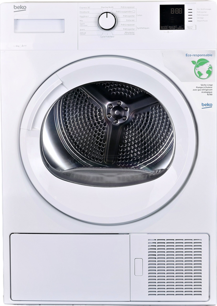 Seche-linge Pompe à Chaleur 8 kg Reconditionné BEKO DSBU8414GA0WW