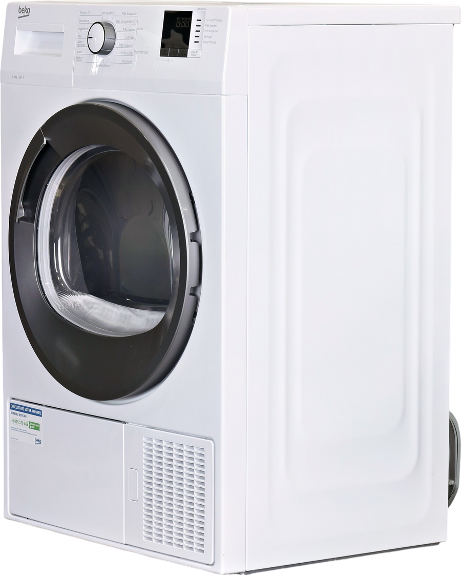 Seche-linge Pompe à Chaleur 7 kg Reconditionné BEKO BDS7435WS