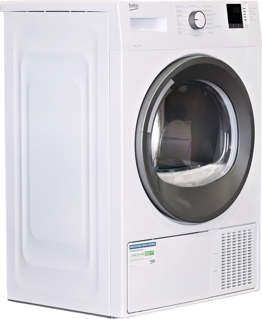 Seche-linge Pompe à Chaleur 7 kg Reconditionné BEKO BDS7435WS