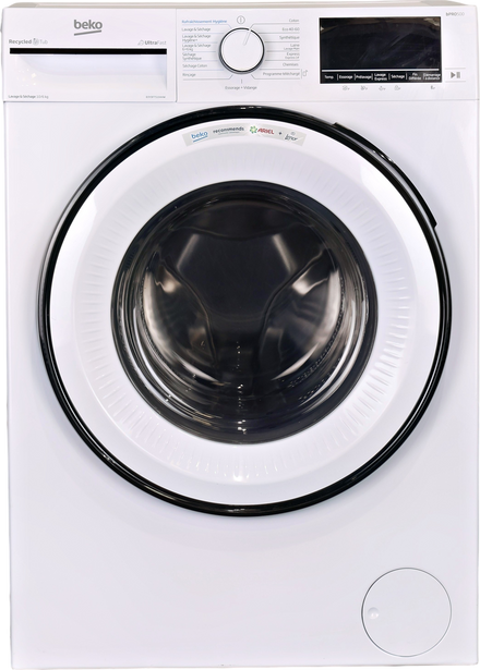 Lave-linge Sechant 10 kg Reconditionné BEKO B3YDFT51044W