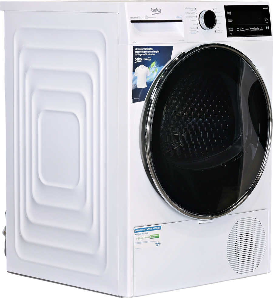 Seche-linge Pompe à Chaleur 12 kg Reconditionné BEKO B5T6122309W