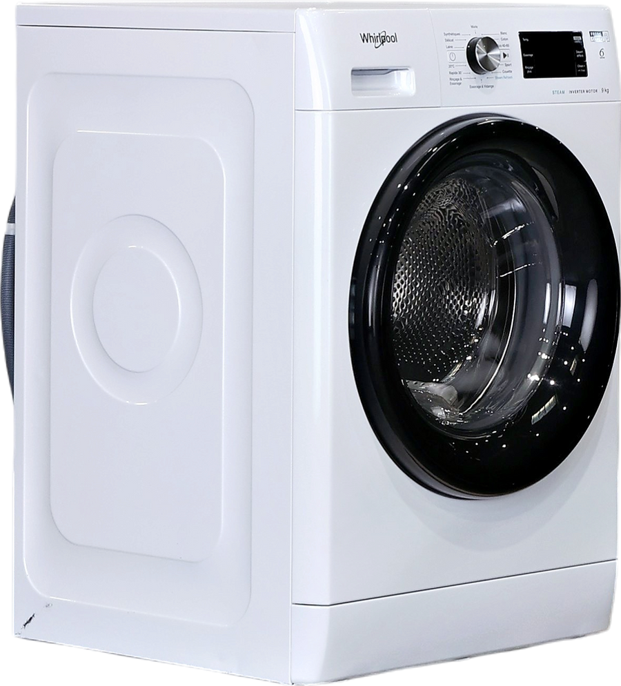 Lave-linge Hublot 9 kg Reconditionné WHIRLPOOL FFBP9489BVFR