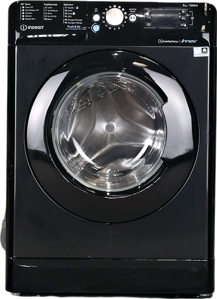 Lave-linge Hublot 9 kg Reconditionné INDESIT BWE91285XKFRN
