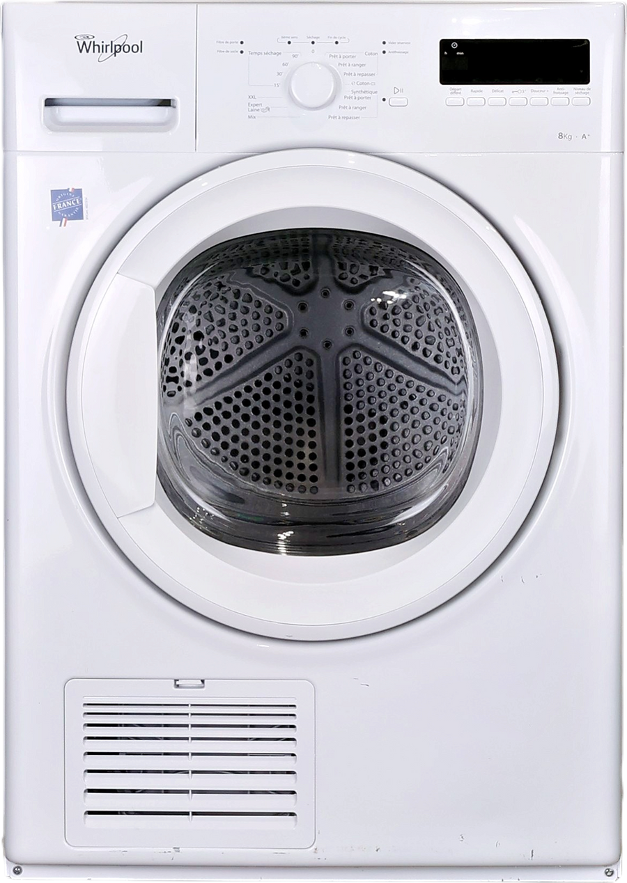 Seche-linge Pompe à Chaleur 8 kg Reconditionné WHIRLPOOL HDLX 80312