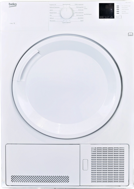 Seche-linge à Condensation 8 kg Reconditionné BEKO DB8112PA0W