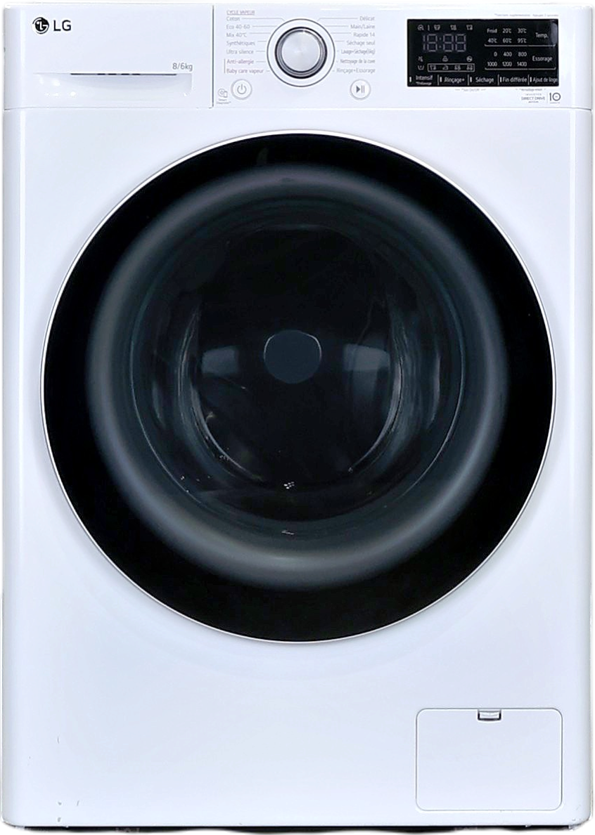 Lave-linge Sechant 8 kg Reconditionné LG F864V31WRS