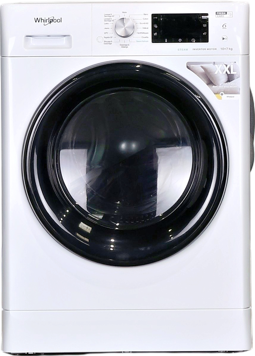 Lave-linge Sechant 10 kg Reconditionné WHIRLPOOL FFDD1074489BVFR