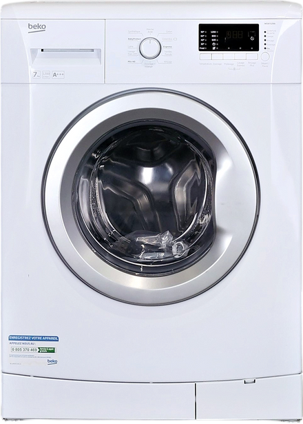 Lave-linge Hublot 7 kg Reconditionné BEKO WCB71200