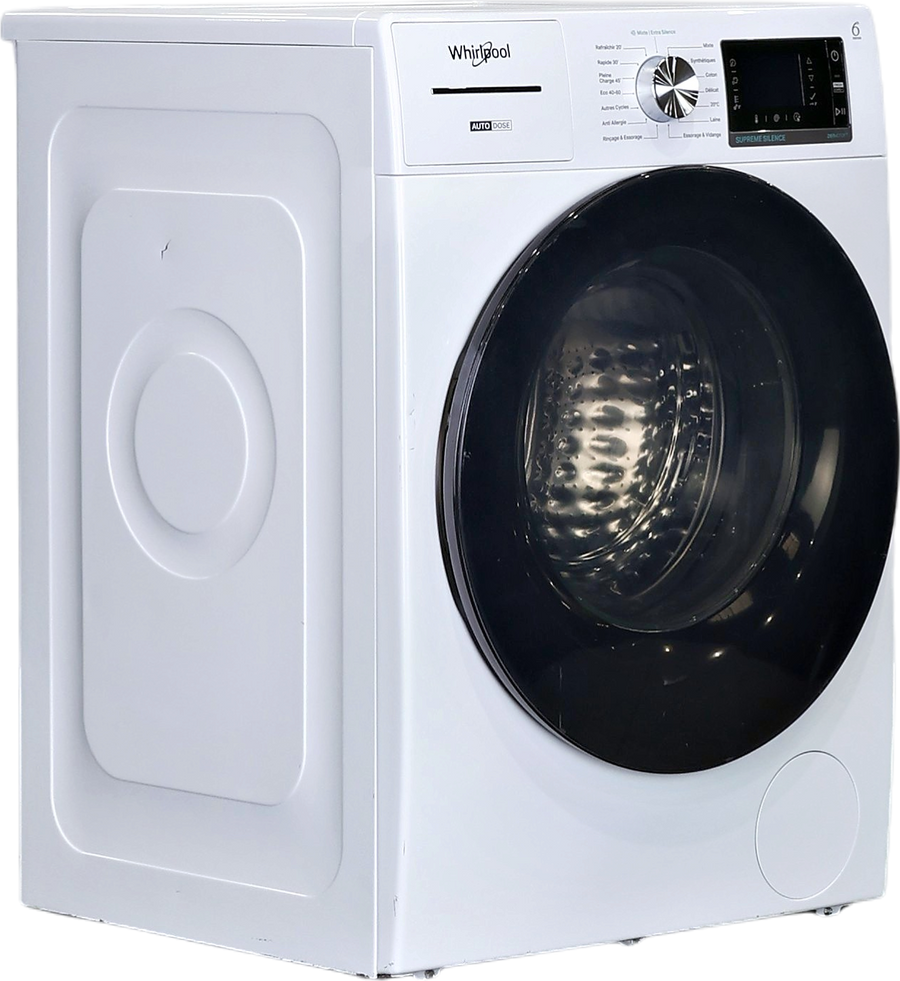 Lave-linge Hublot 10 kg Reconditionné WHIRLPOOL W8W046WBFR